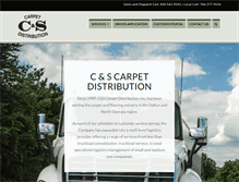 Tablet Screenshot of carpetdist.com
